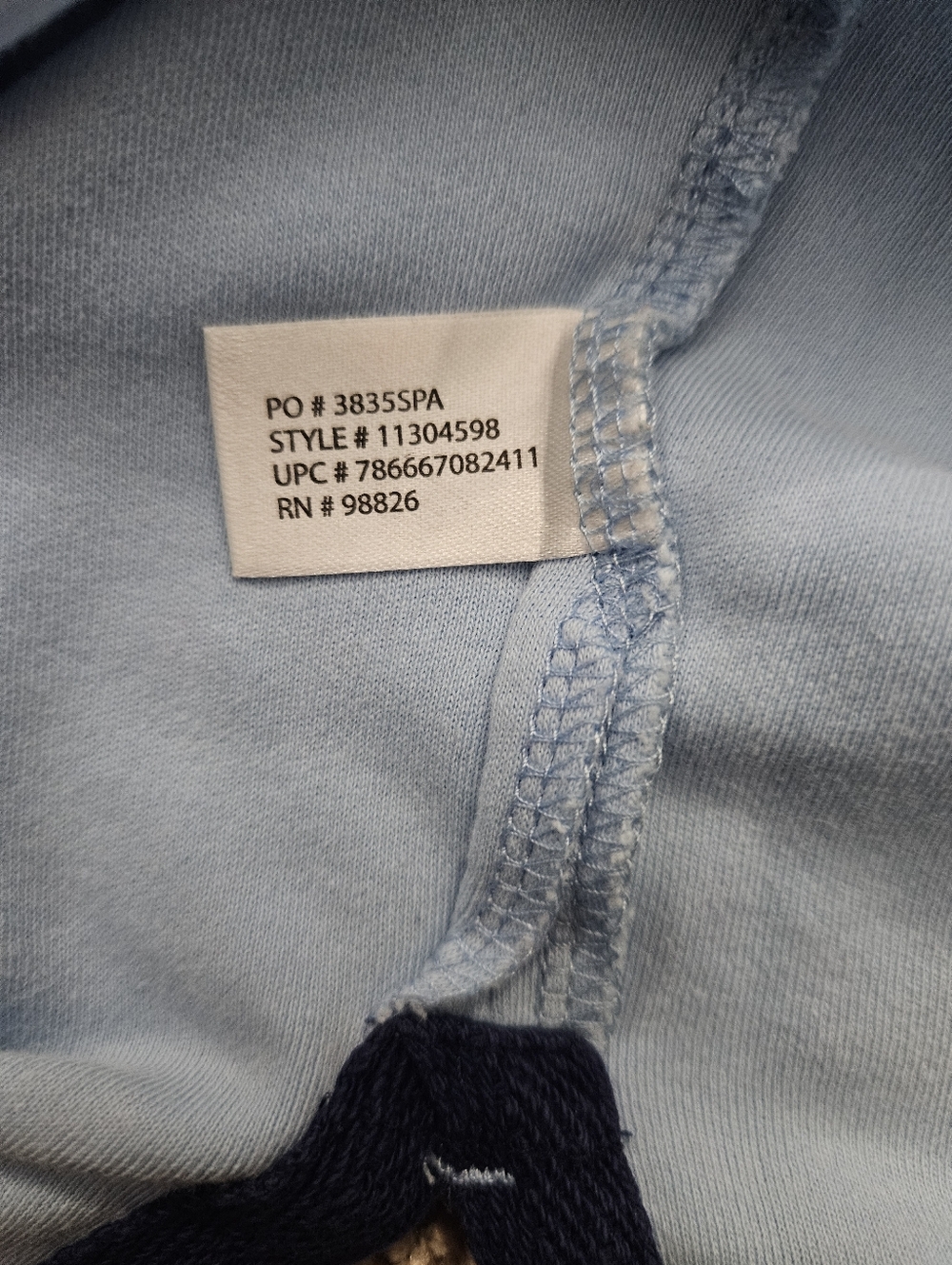 US Polo Assn Light Blue Short Sleeve Embroidered Polo Medium Shirt - Picture 5 of 6